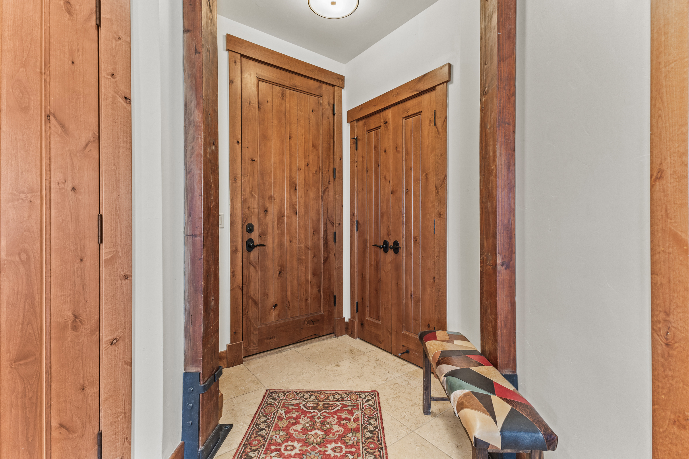 Entryway inside the home