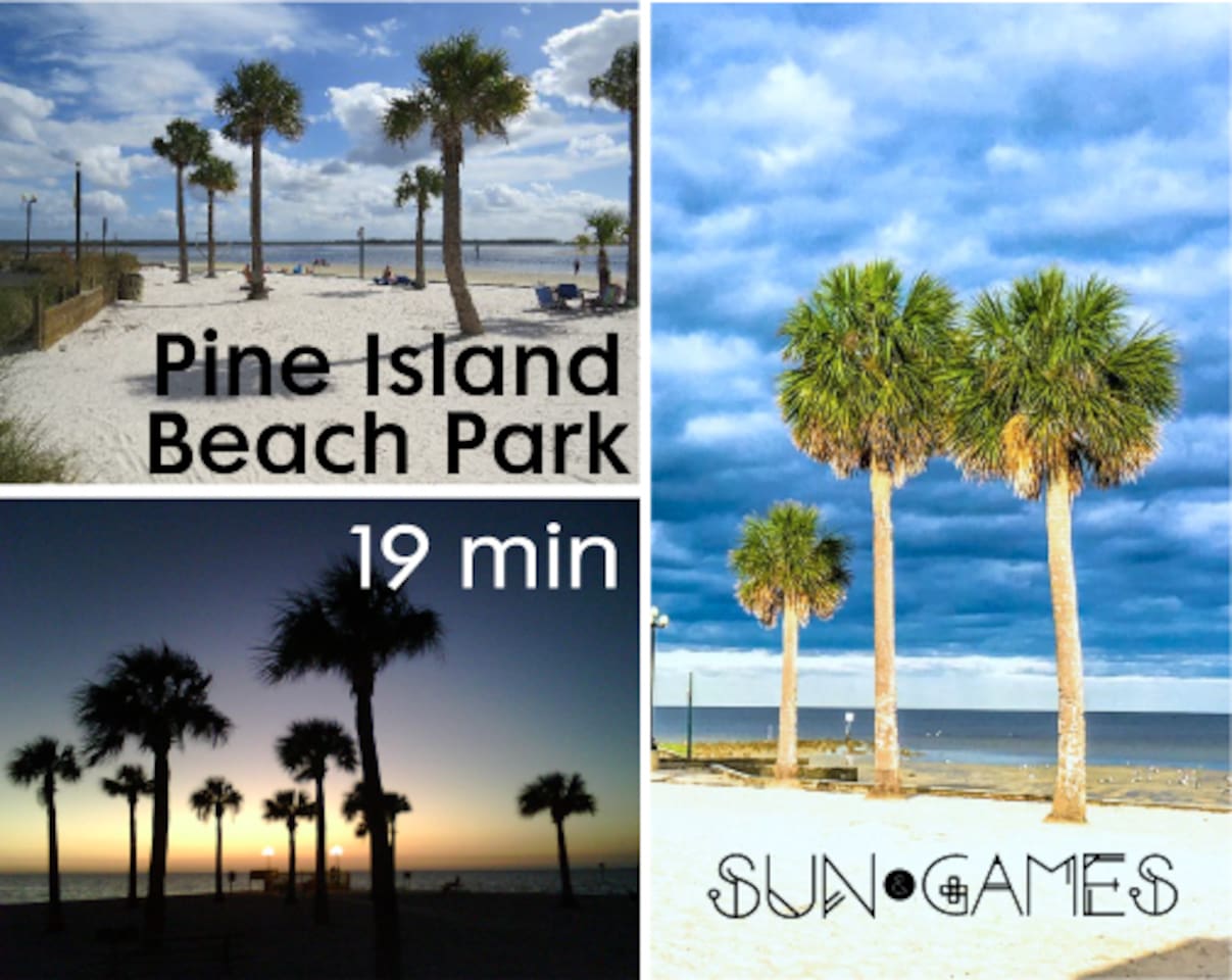 Pine Island Beach Park is a 19 min drive from Sun & Games. Spend a carefree afternoon swimming, playing, and picnicking on this 3-acre beach. 
