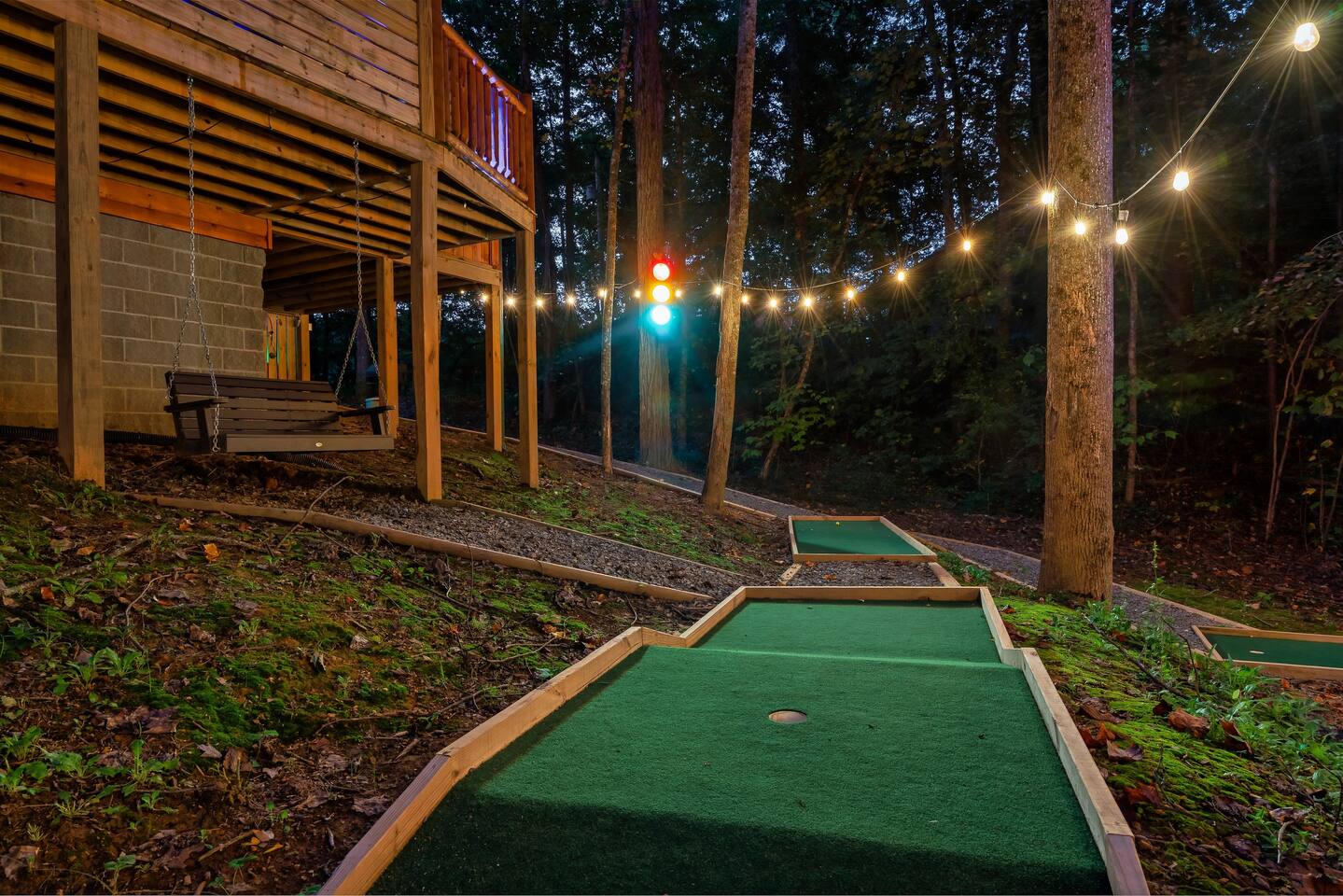 Backyard swing