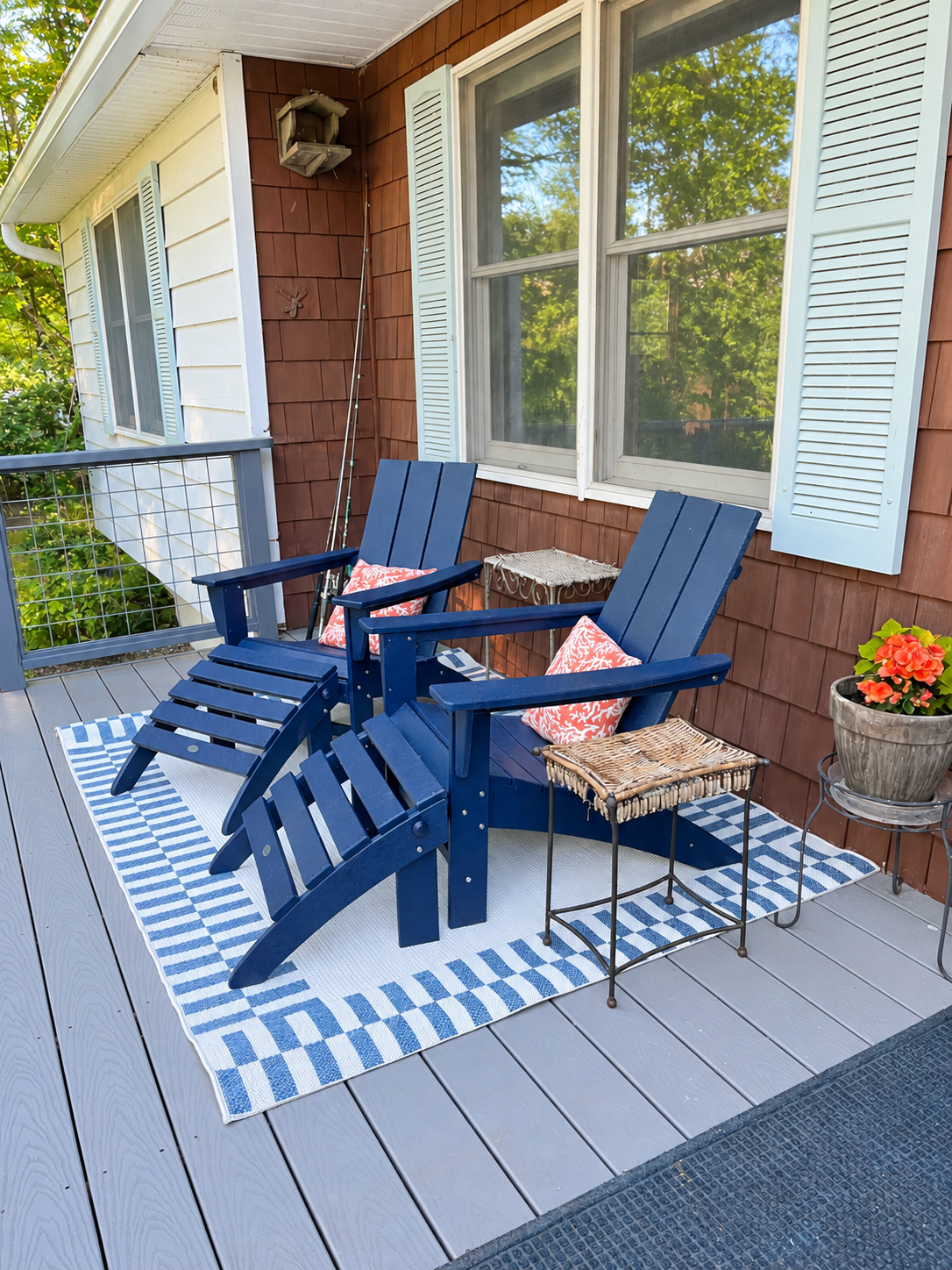 Relax on the front deck.