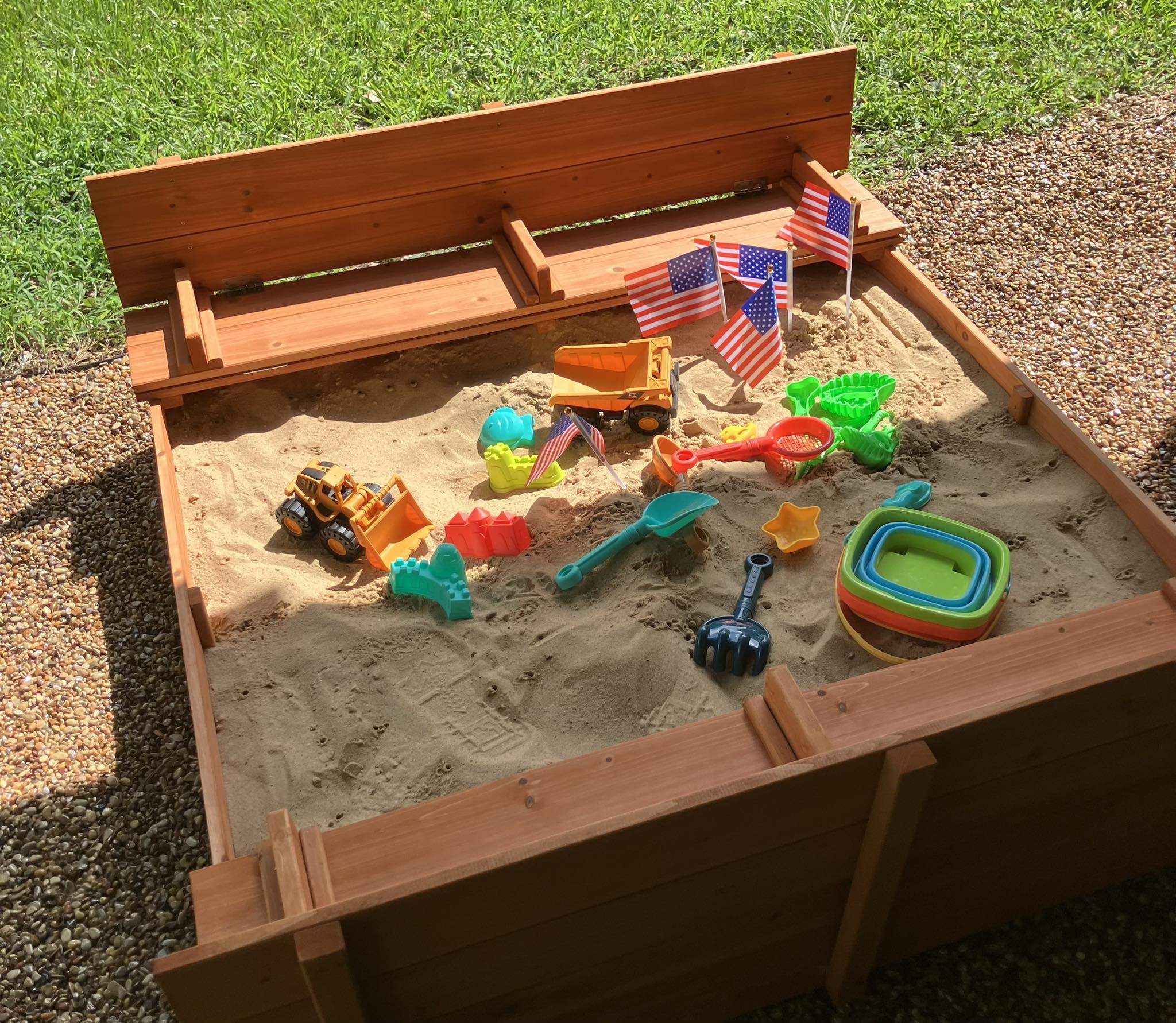 Sand box for the littlest ones!