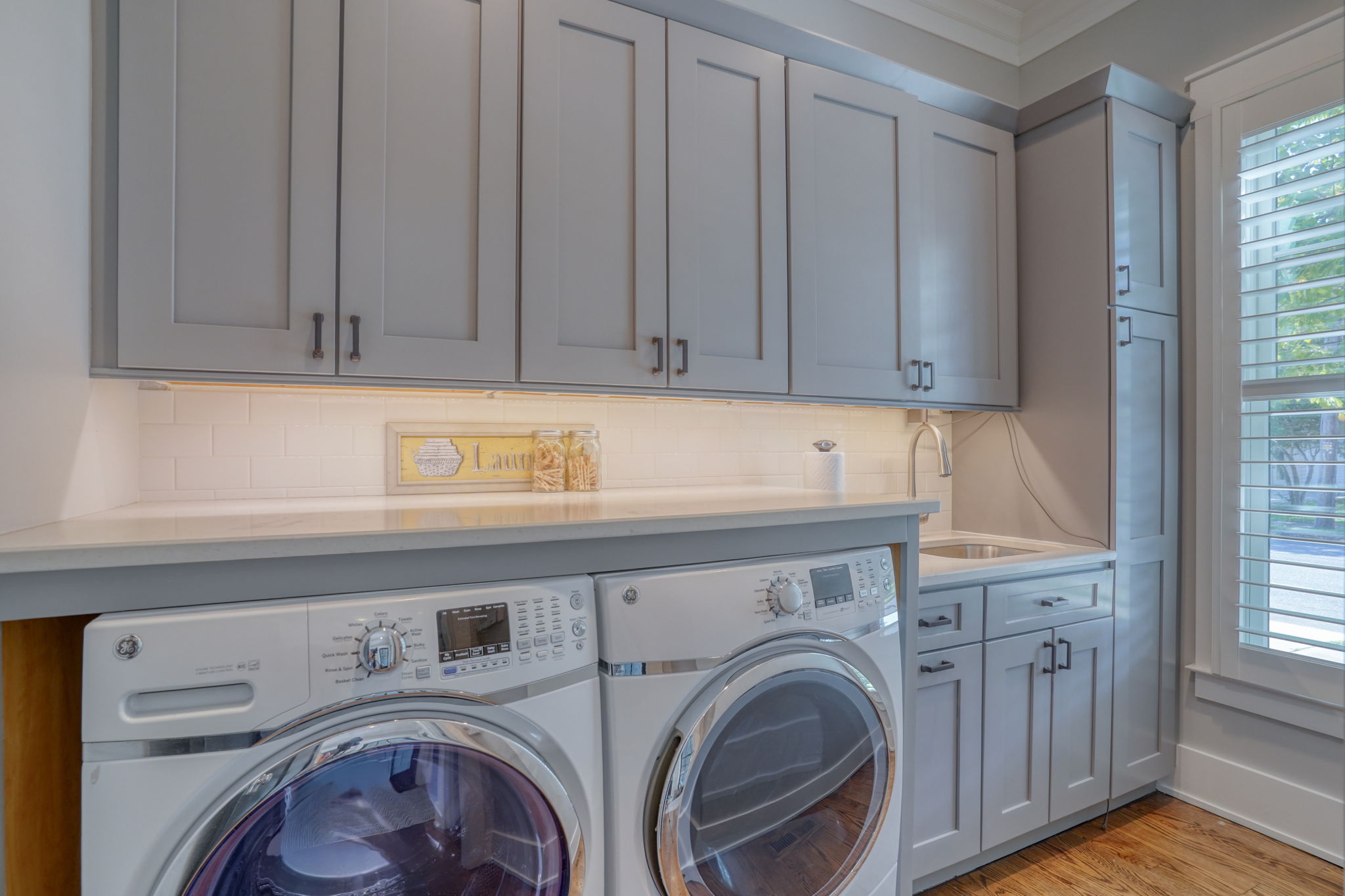 Separate Laundry room