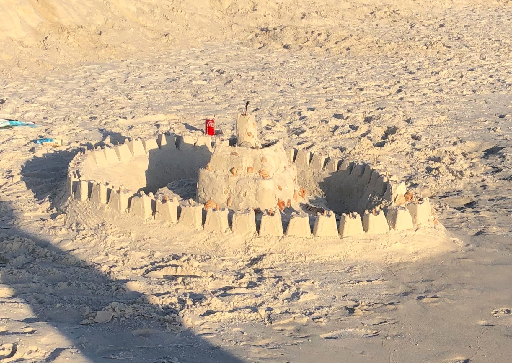 Building a magic sand castle