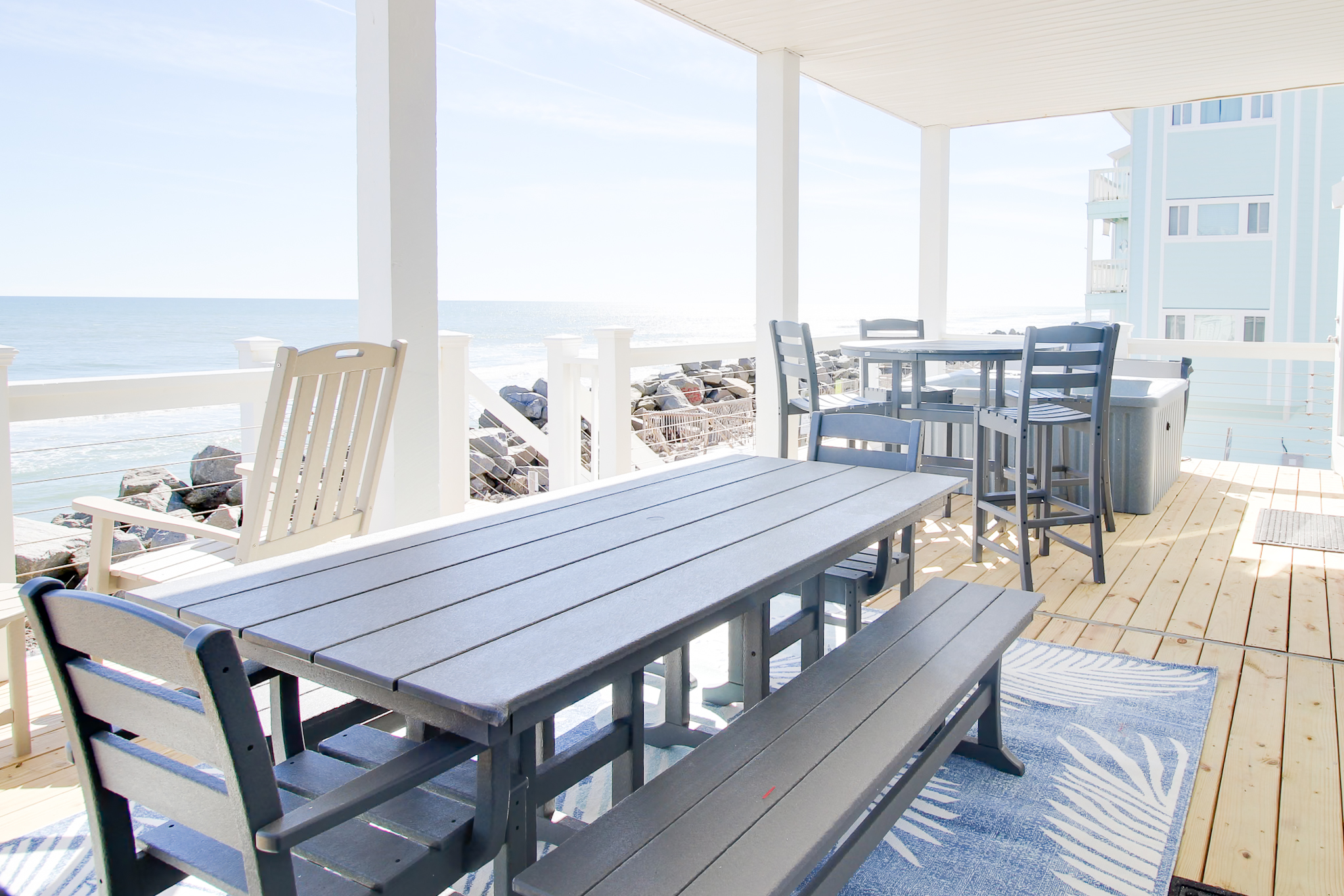 2nd Floor Deck - Outdoor Dining Table