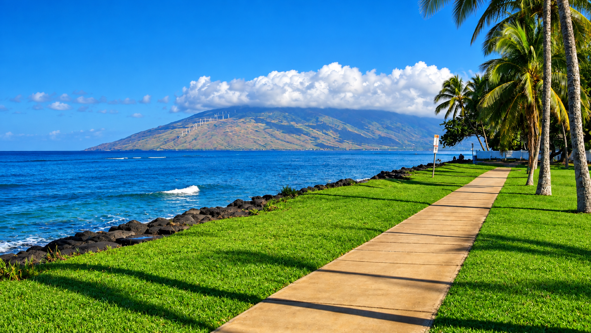 Walk along Kalama Park
