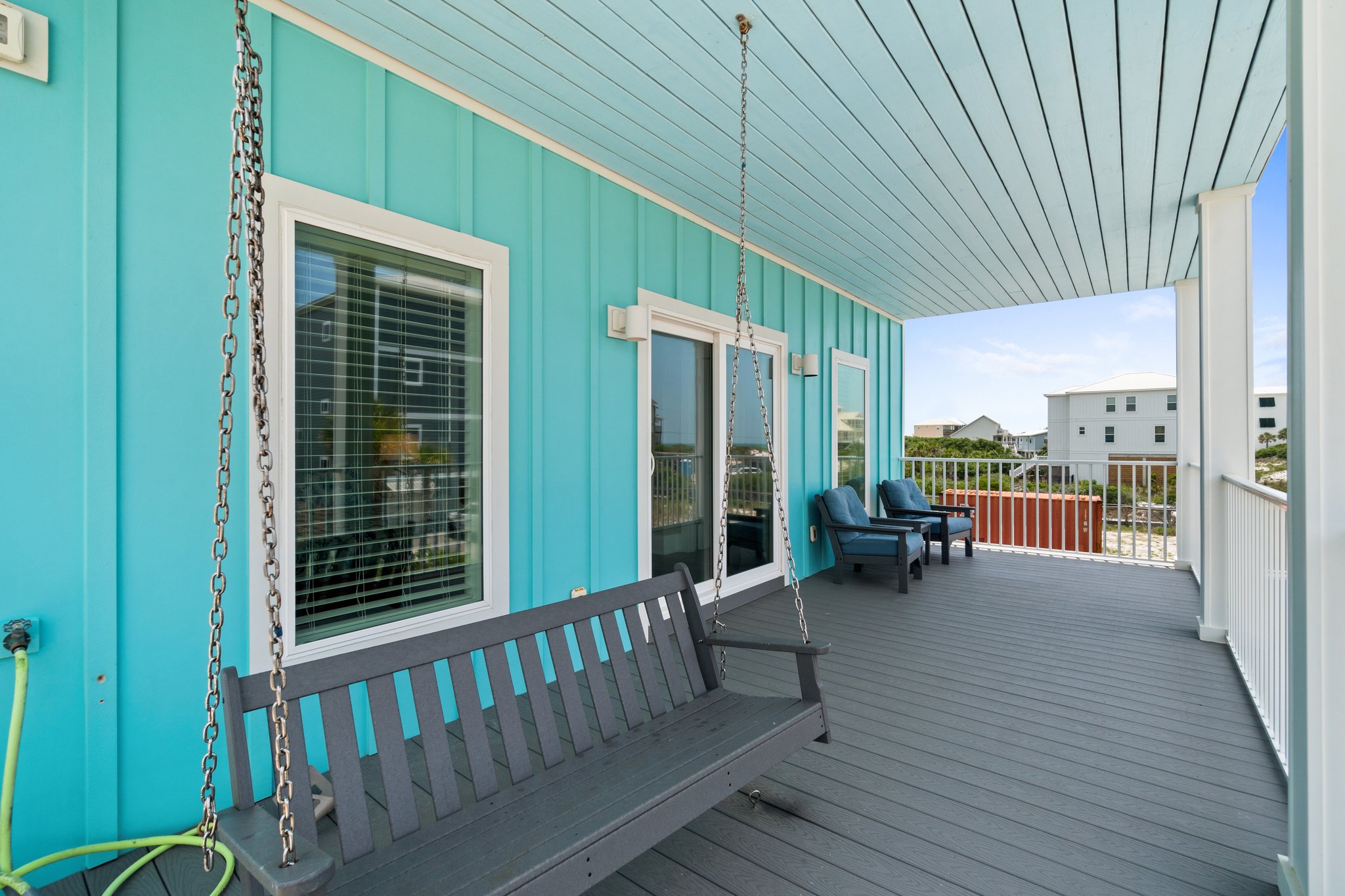 Master Bedroom Porch with Gulf Views