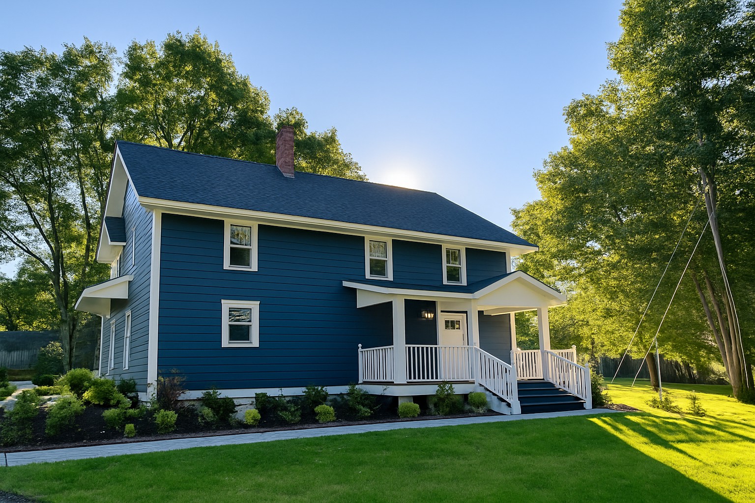 Guest House #1:  5 Bedrooms & 3 Baths