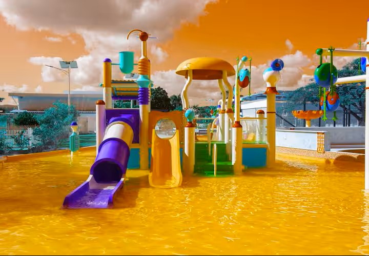 Laguna city large water park for additional fee. 