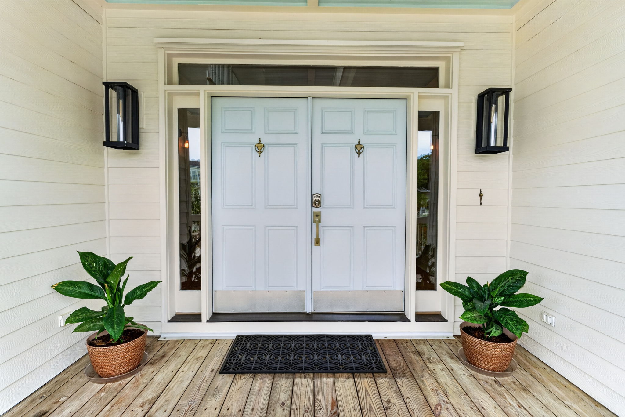 Front Door | Twin Palms | 914 Carolina Blvd | Isle of Palms, SC | IOP Escapes