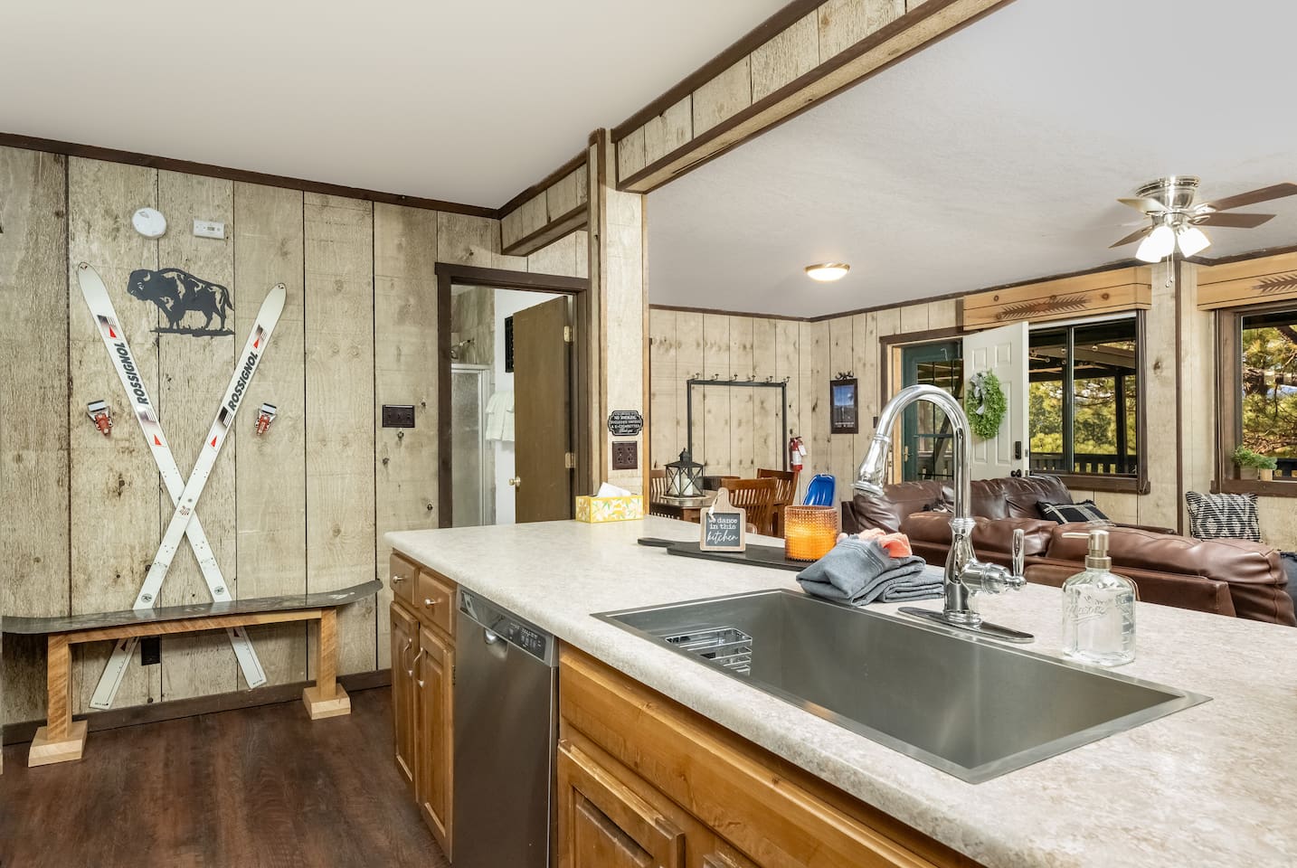 View from the kitchen