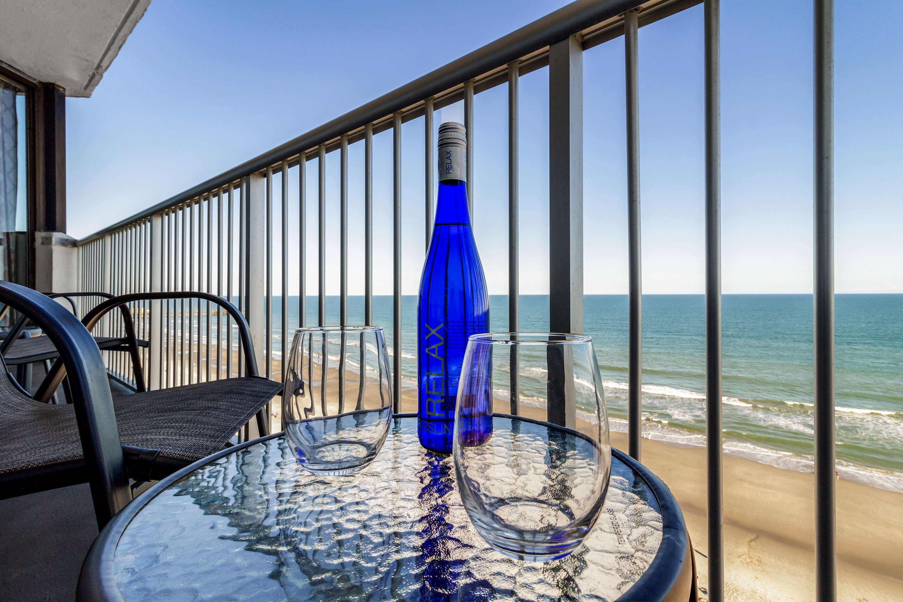 Breathtaking views and salty breezes from your private balcony!