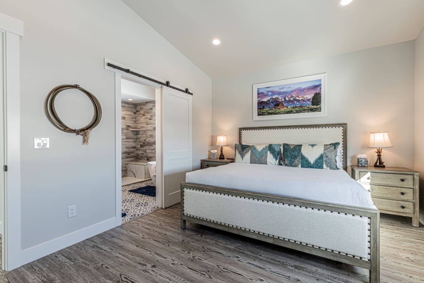 Upper Level - King Ensuite with Patio Access