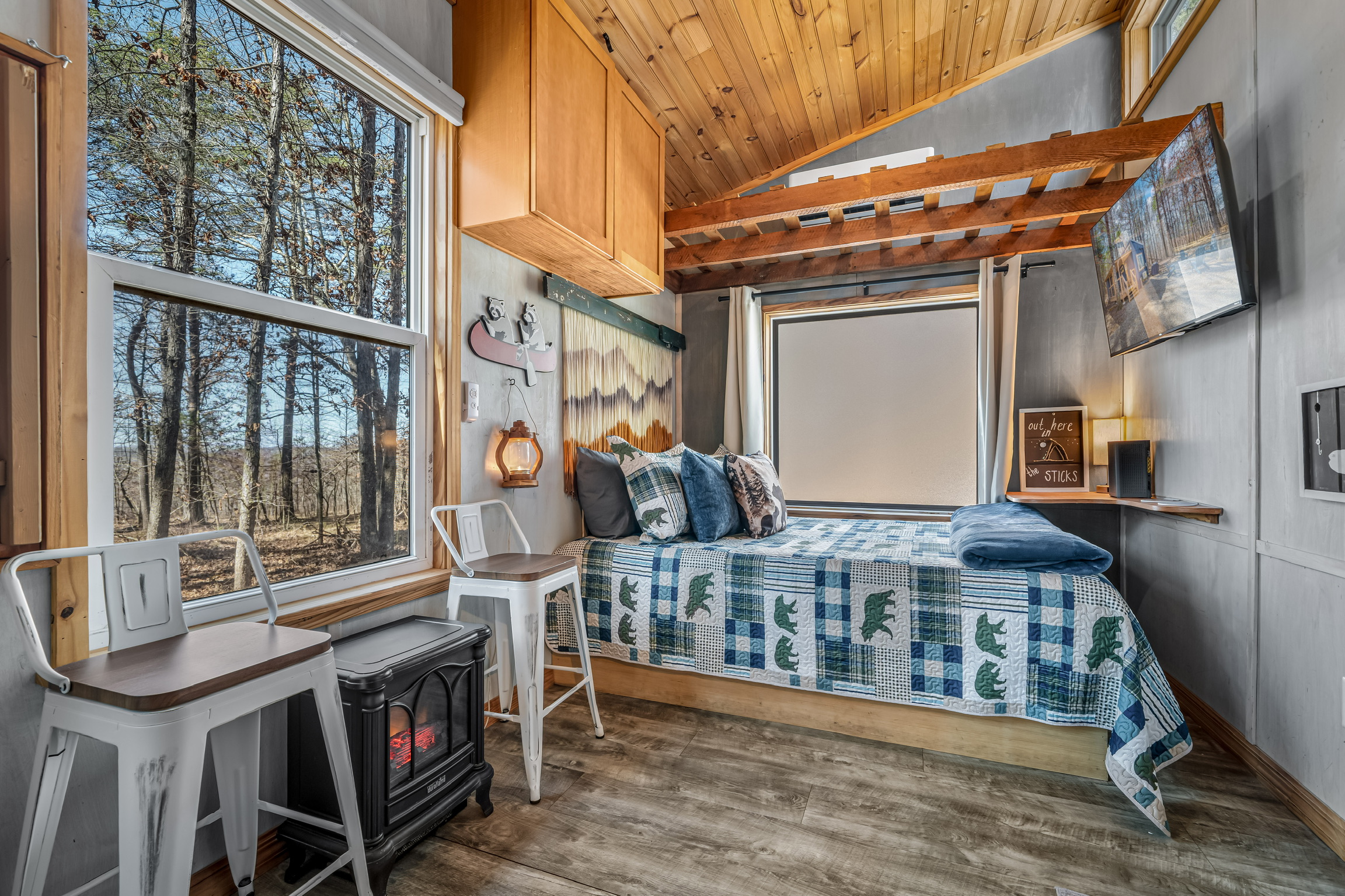 Cozy Retreat With Fire Pit And Bbq - Charming Nature Escape - Guntersville Lake