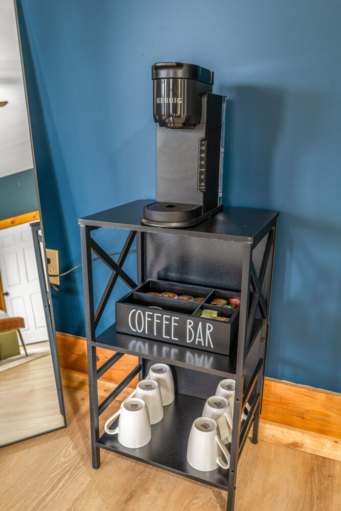 Brew your mornings right at home ☕️ Our in-house coffee bar is stocked and ready, grab a pod, pour a cup, and start the day slow.