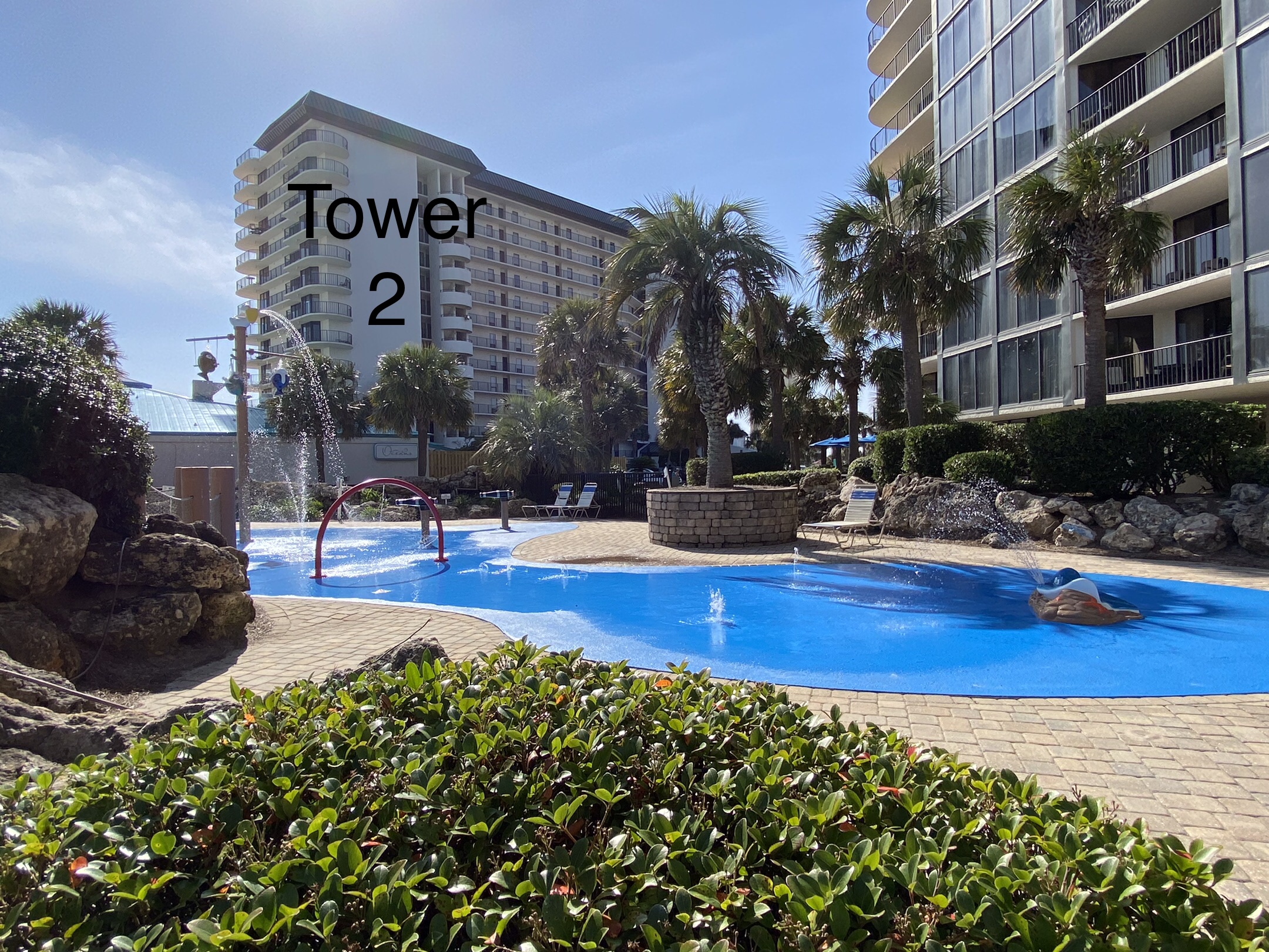Splash pad with Tower 2 