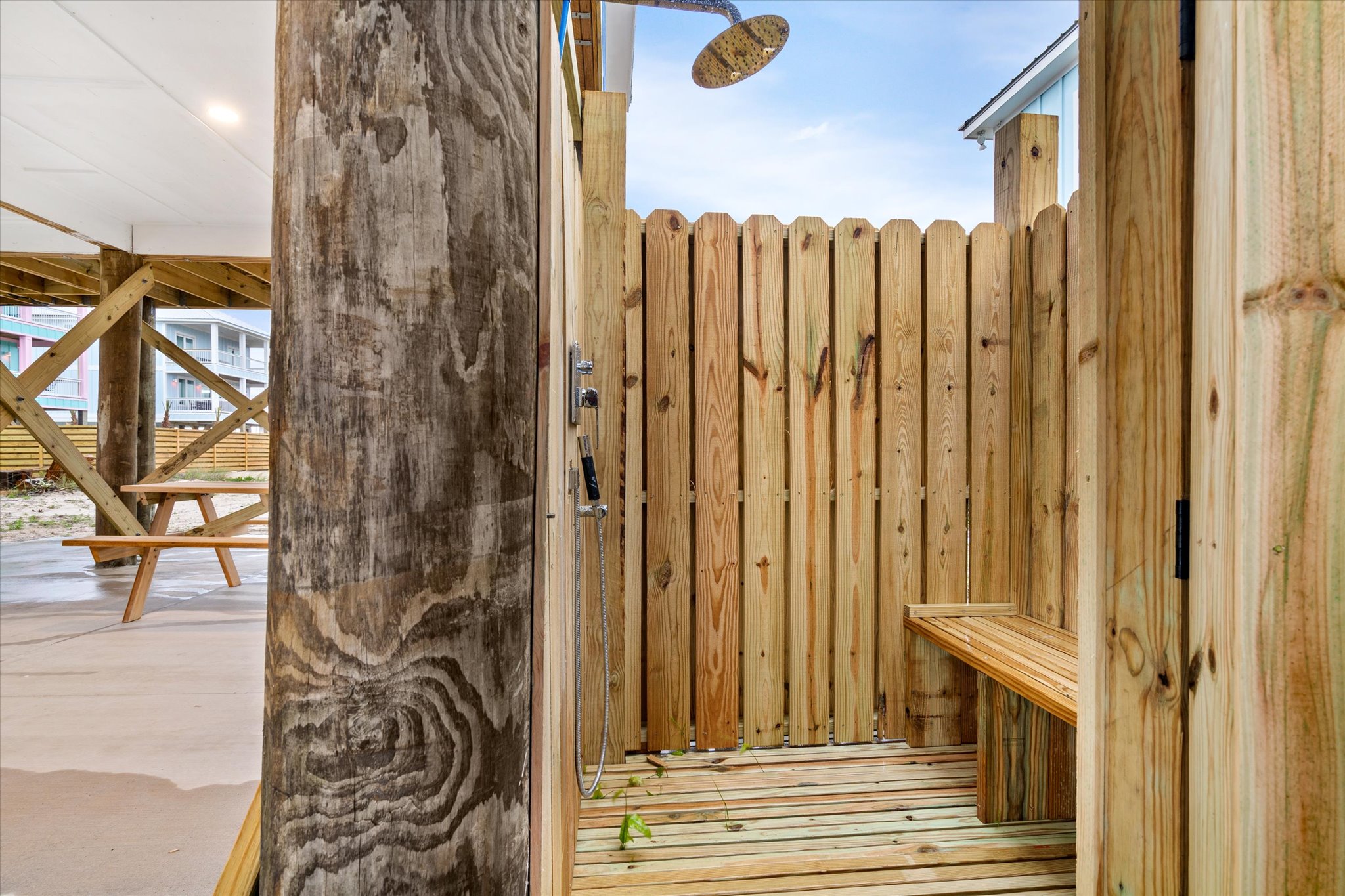 Oudoor Shower Hot and Cold Tap