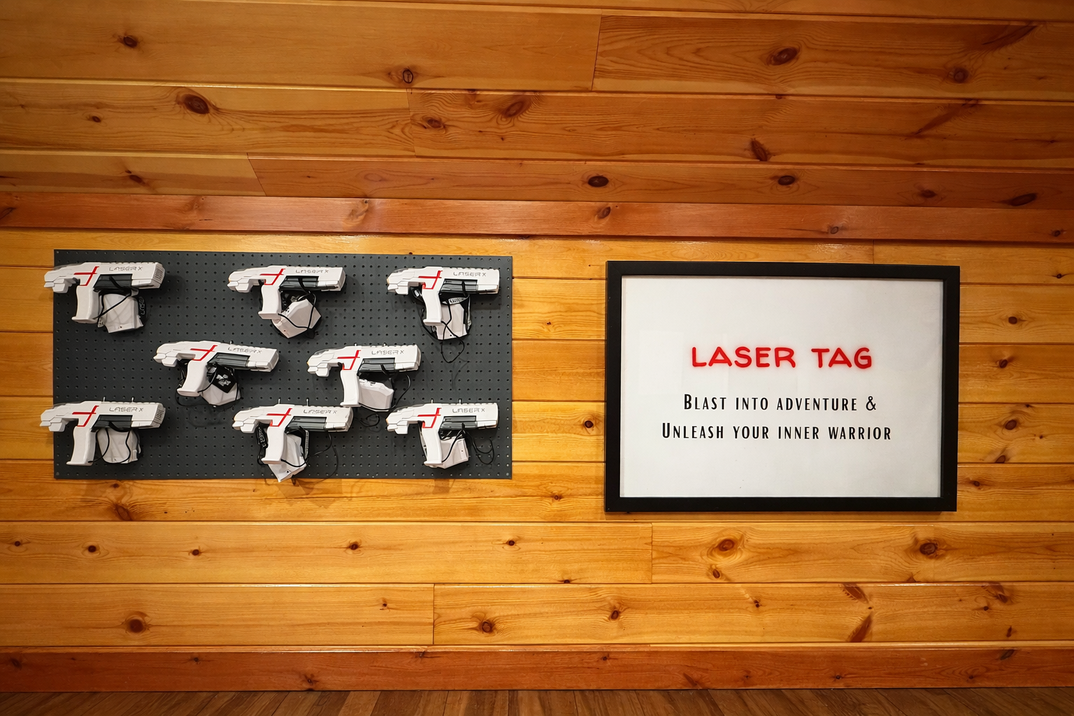Game on! Our private laser tag setup brings the thrill of friendly competition right into the cabin — perfect for kids, teens, and adults alike.