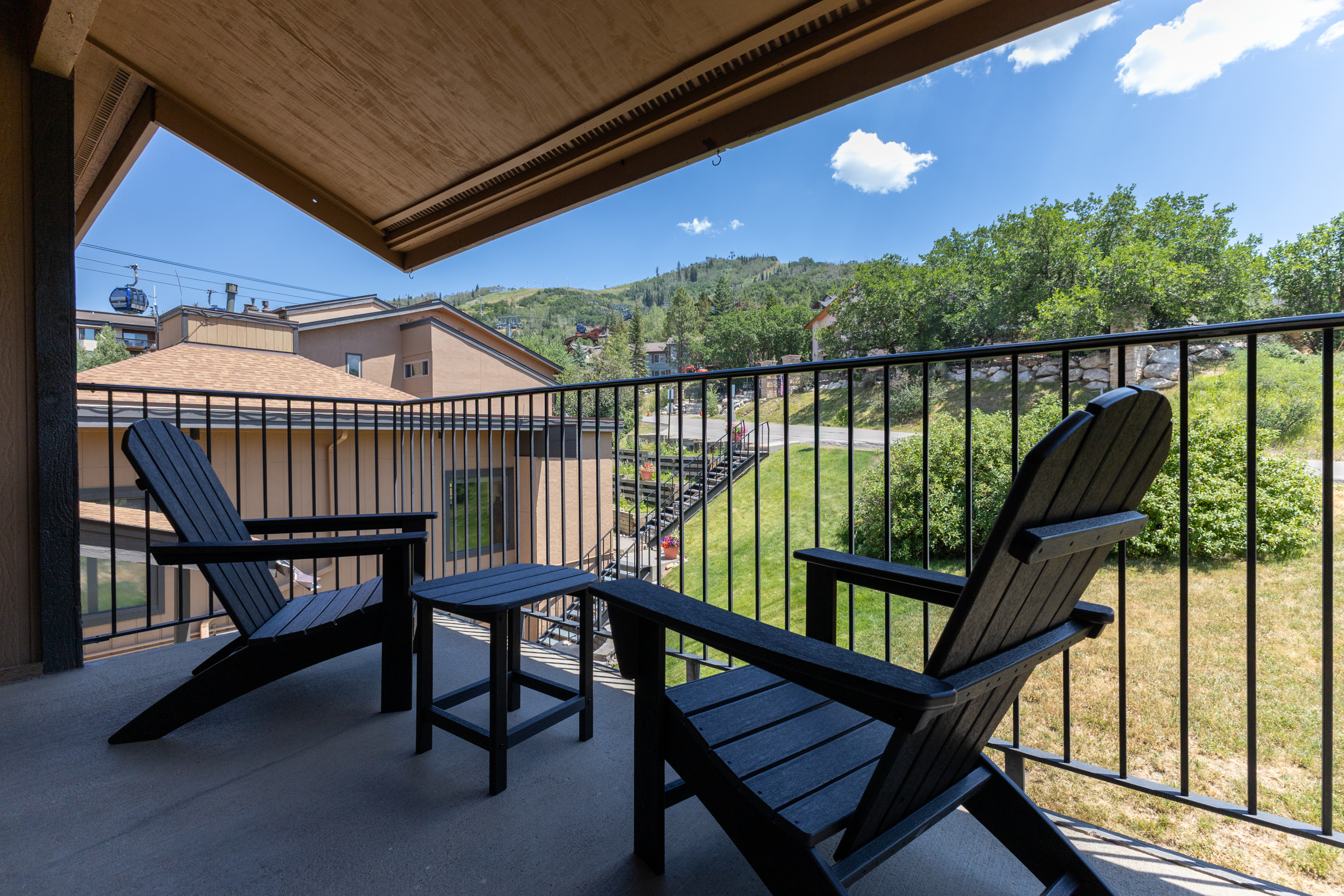 Private Covered Deck
