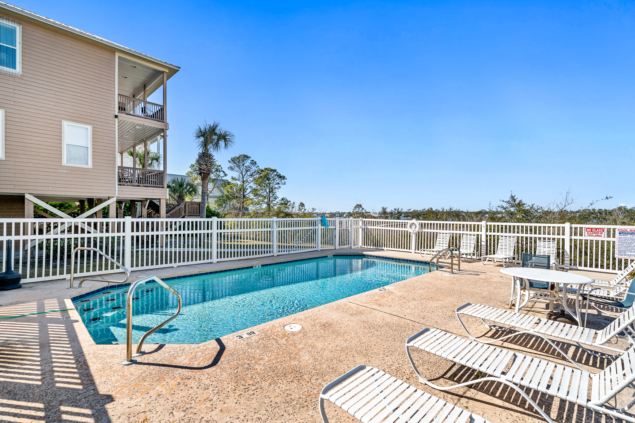 Pool area