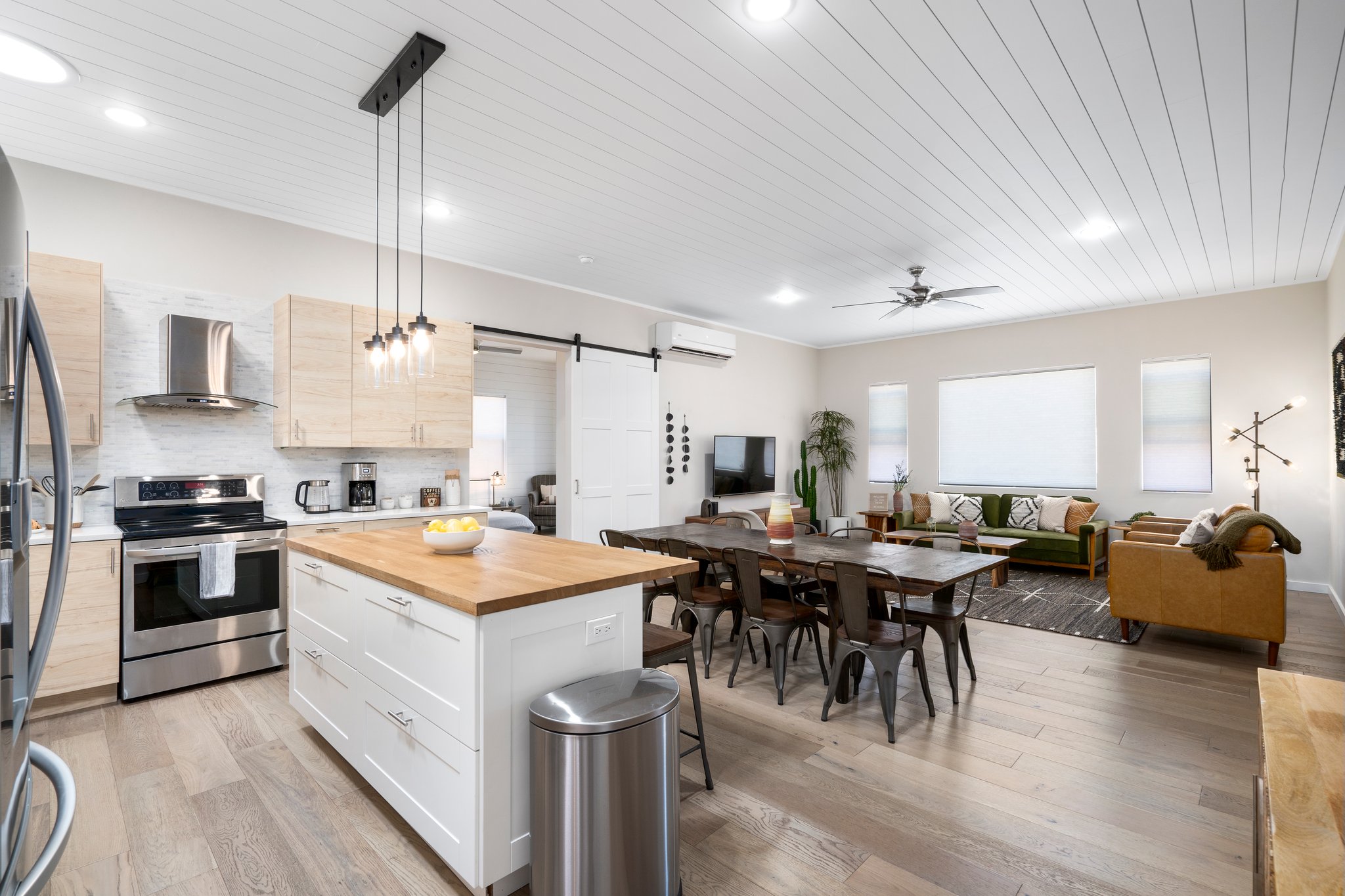 New, clean, modern