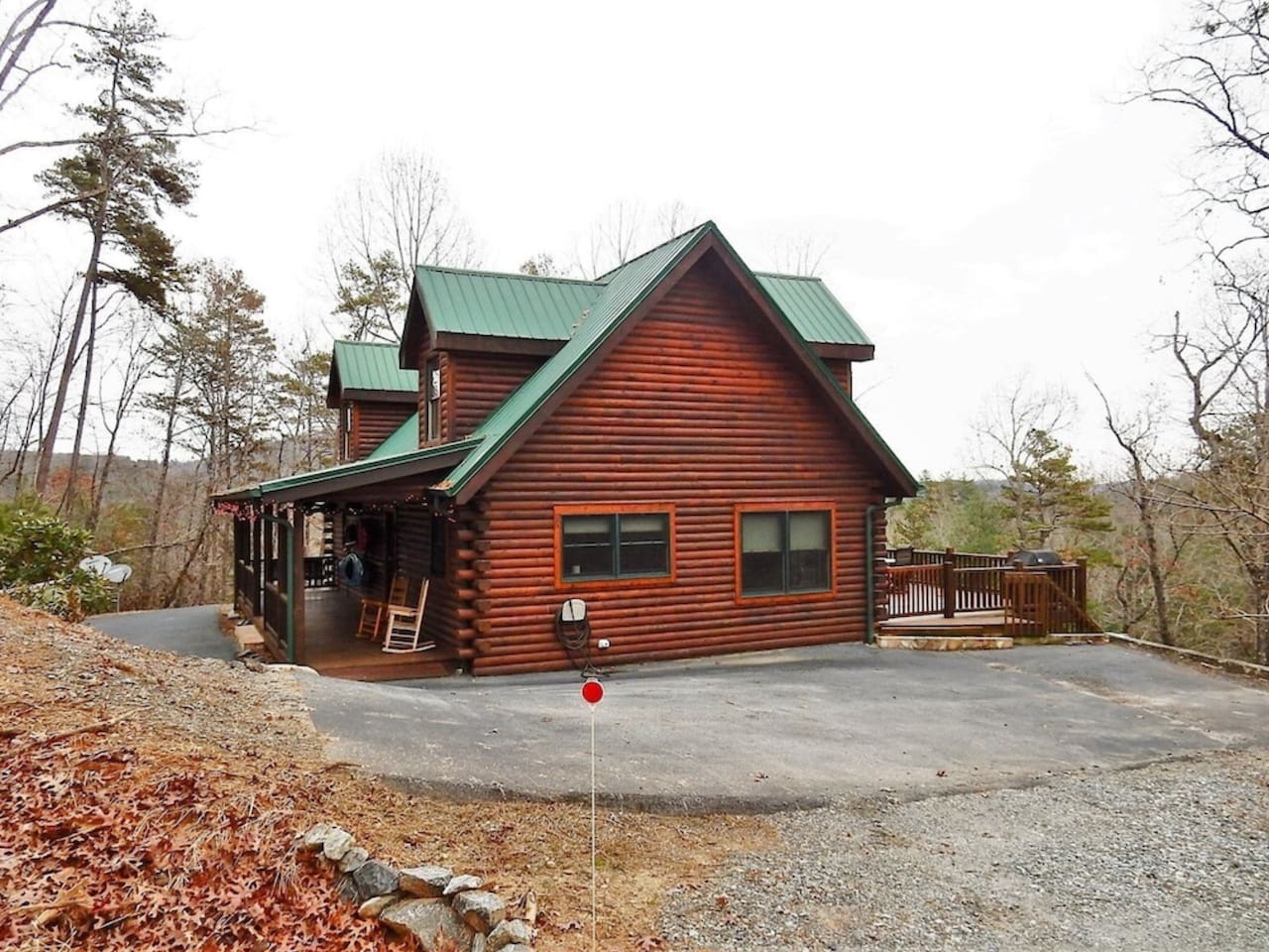 Front view of the cabin