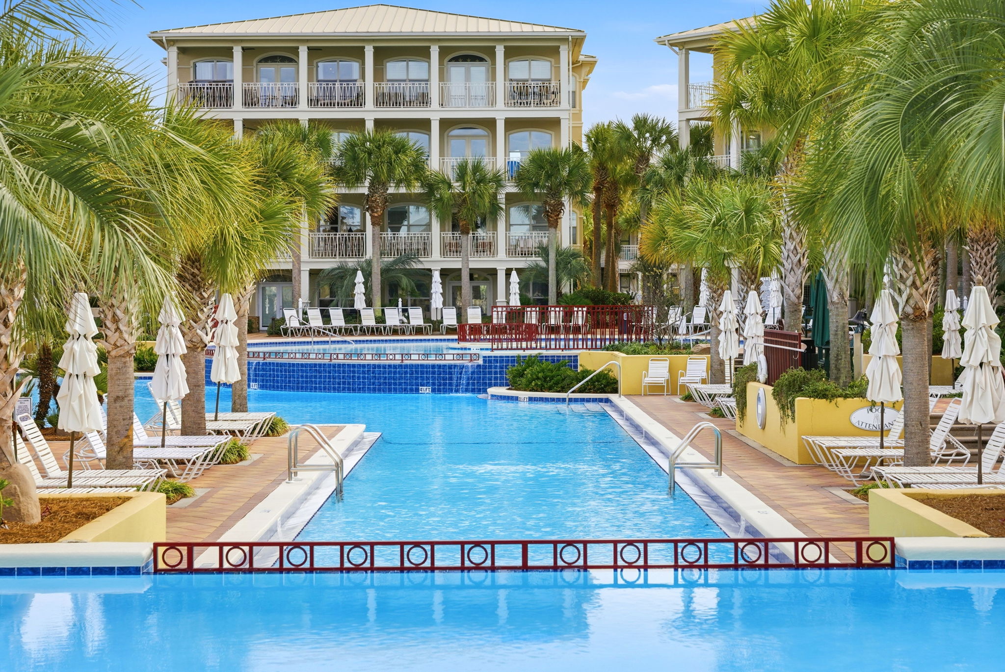 Experience vacation life at its best with full access to the stunning community pool located just across the street from Red Rooster.