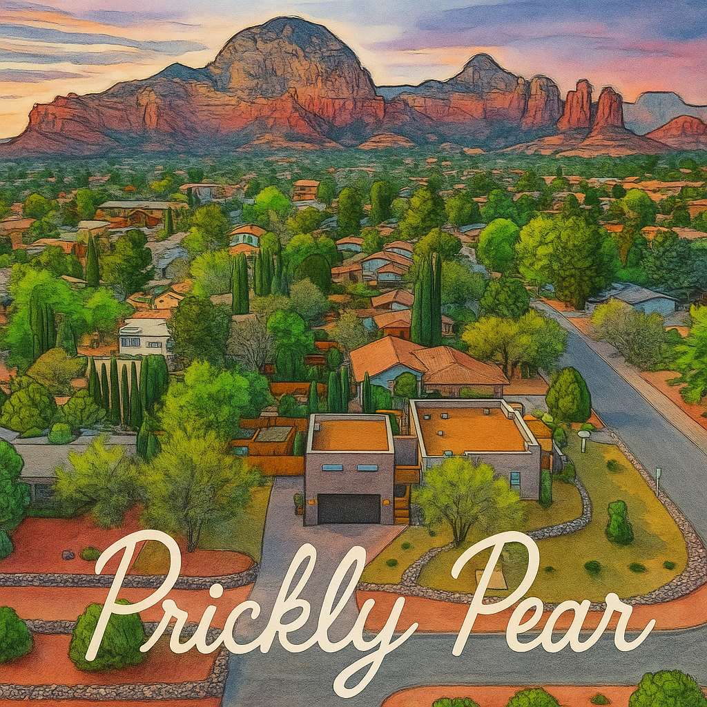 {Pricky Pear} Sedona's spa desert retreat with room for 8 guests, Sauna, and Hot Tub.