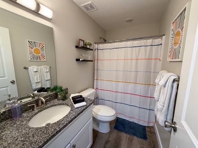 Third full bath on second level.