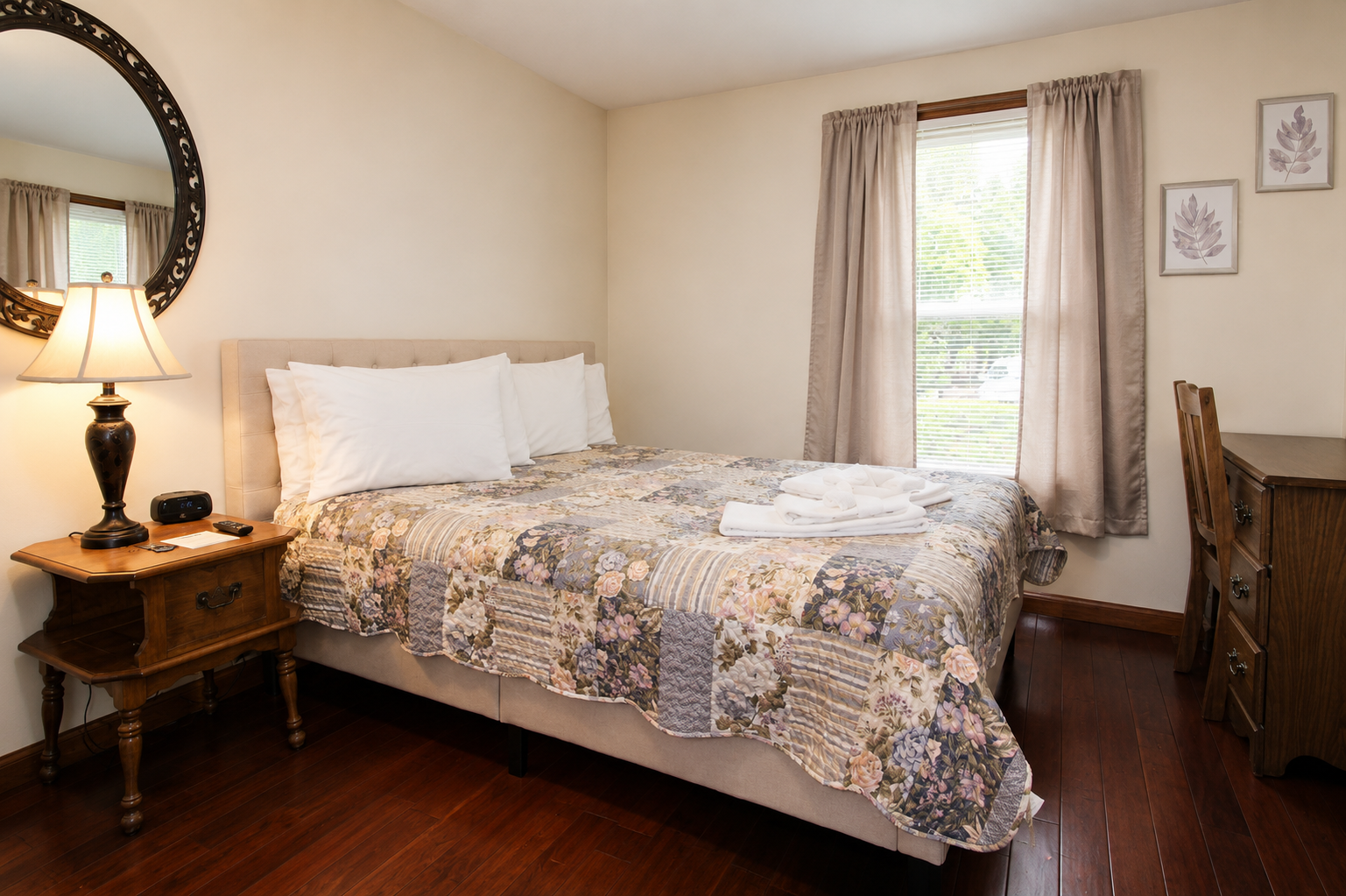 Bedroom #2 with queen bed