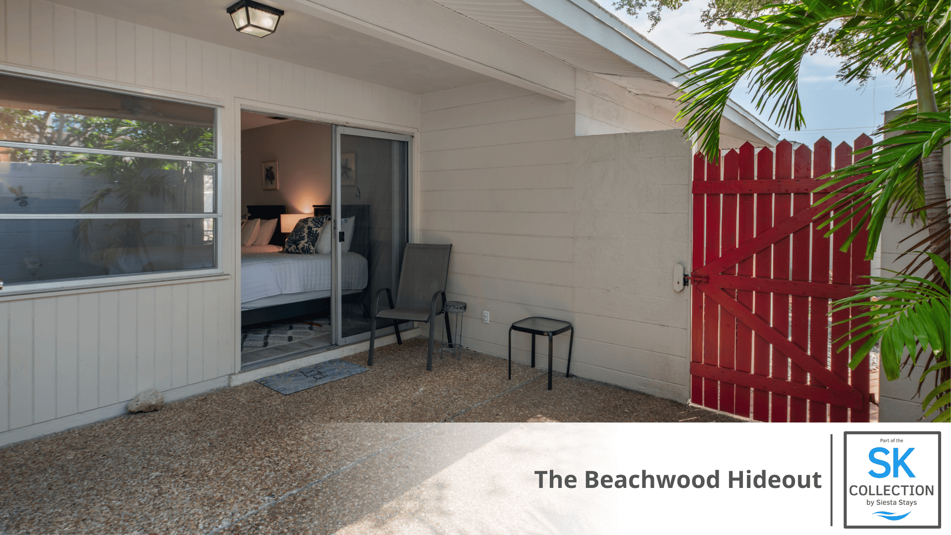 Gated Patio off Guest w/Laundry