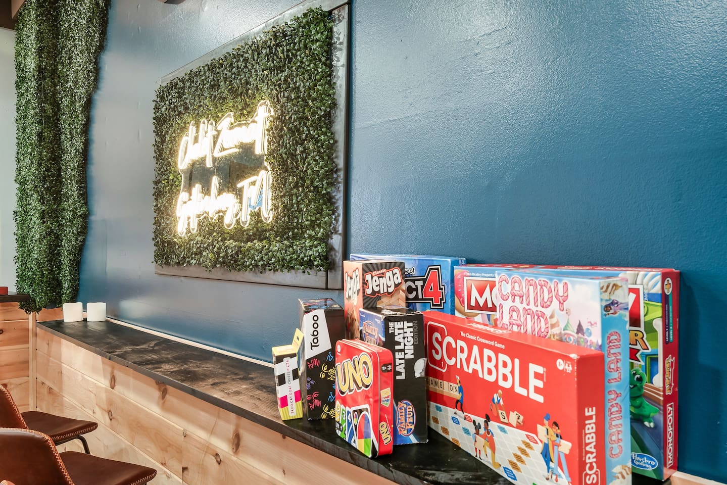 Game on! Spend quality time with the family during a game night.