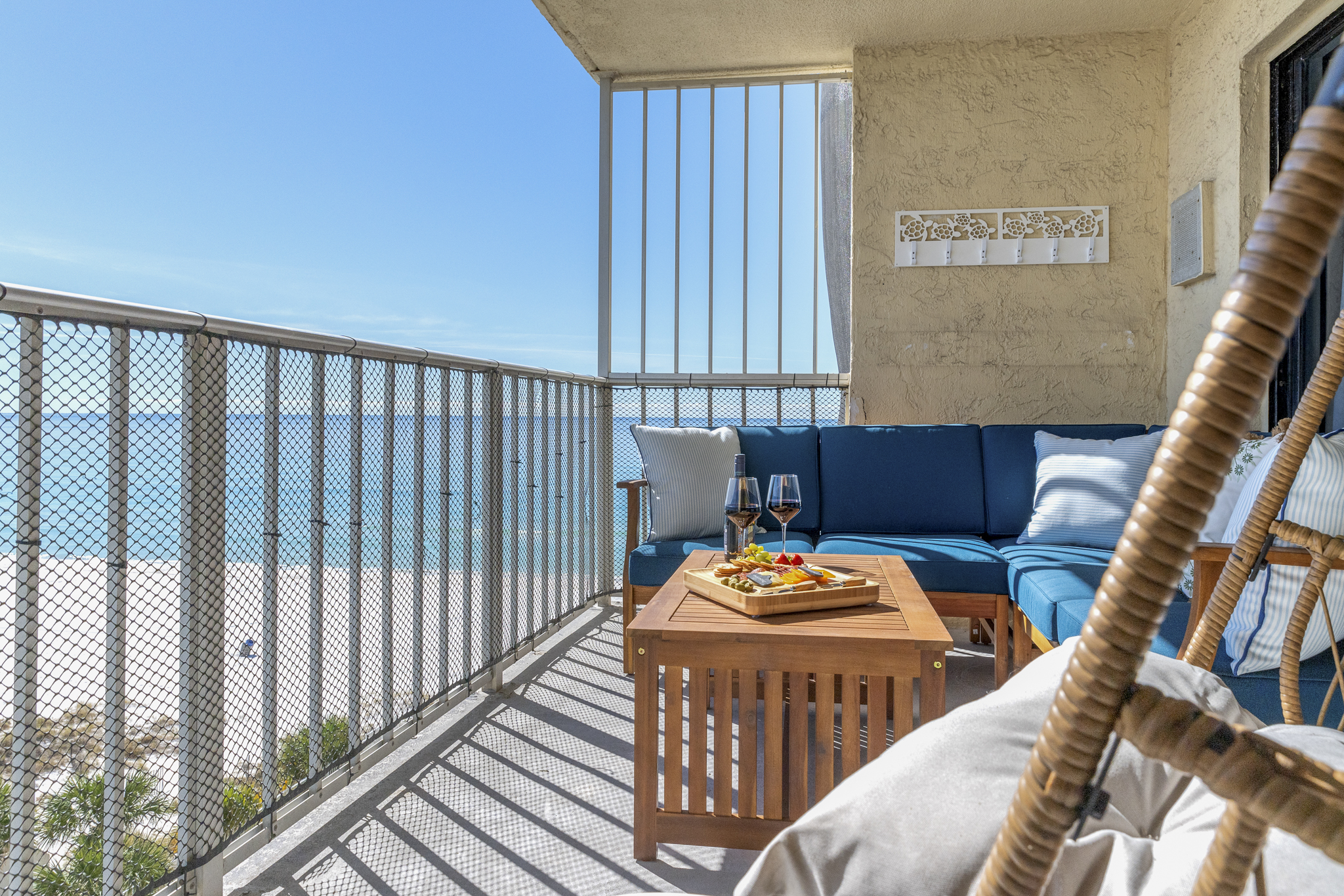 Private, peaceful, and picture-perfect, this balcony is your serene escape for morning coffee or sunset unwinding.