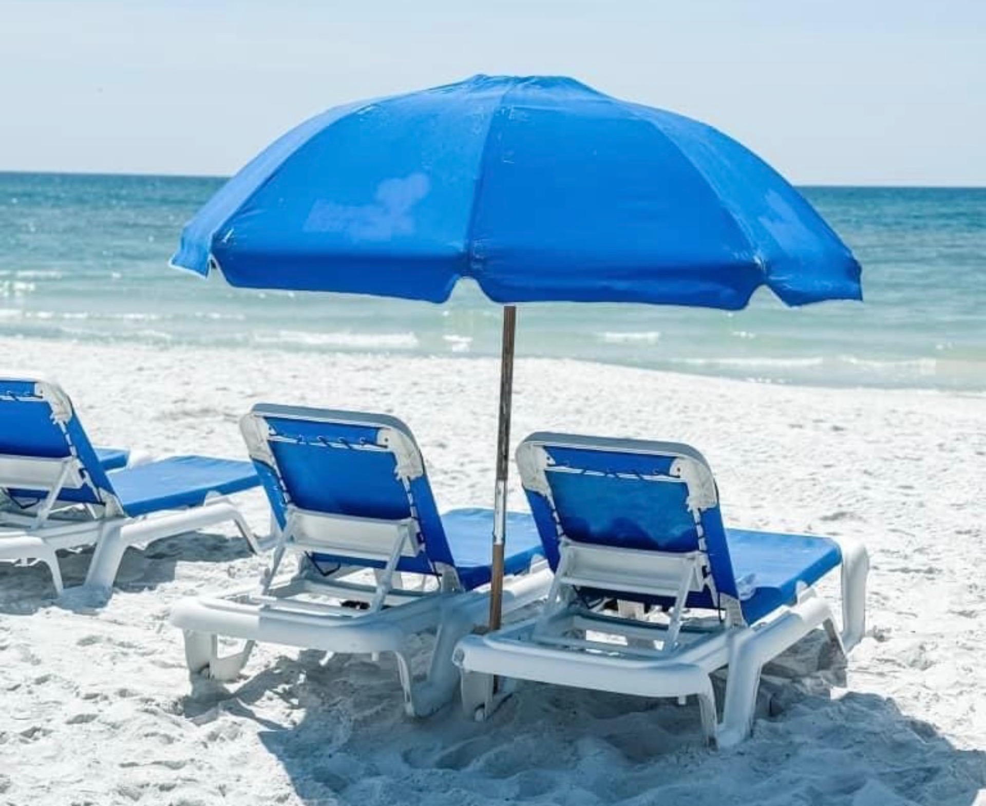 Beach chairs included daily