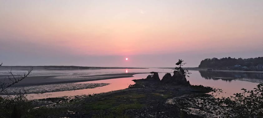 Experience breathtaking skies as the colors shift and change each evening.