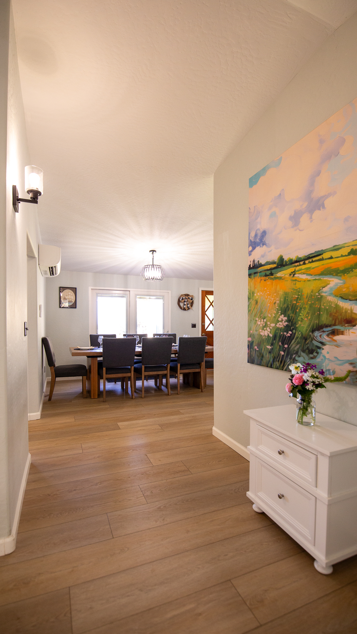 Hallway Leading to Dining Room