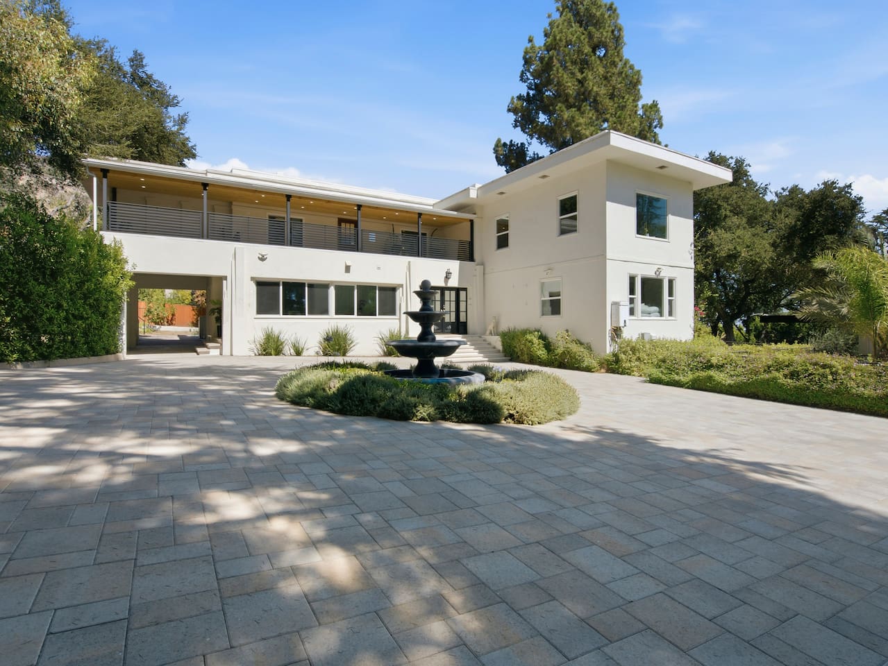 Beautiful architectural details featured in this exterior view.