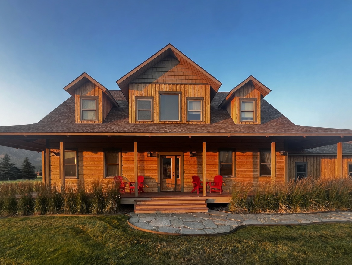 Your crew gets the whole house - 4 bedrooms, 3 1/2 baths, 2+ private acres, room to spread out and enjoy the mountain views. This is what a vacation in the Wild West is supposed to feel like. 