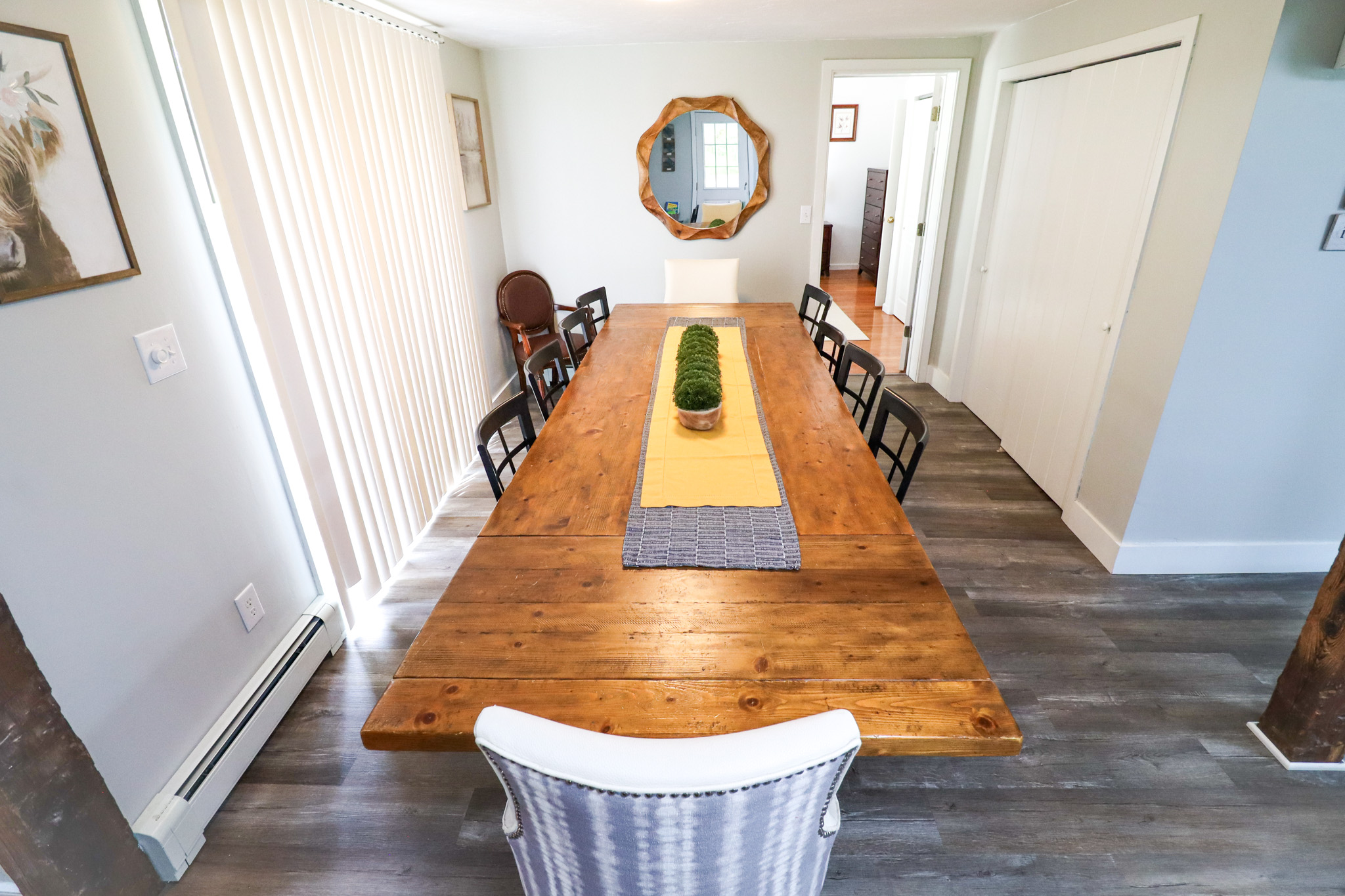 Gather together for meals, games, and conversation