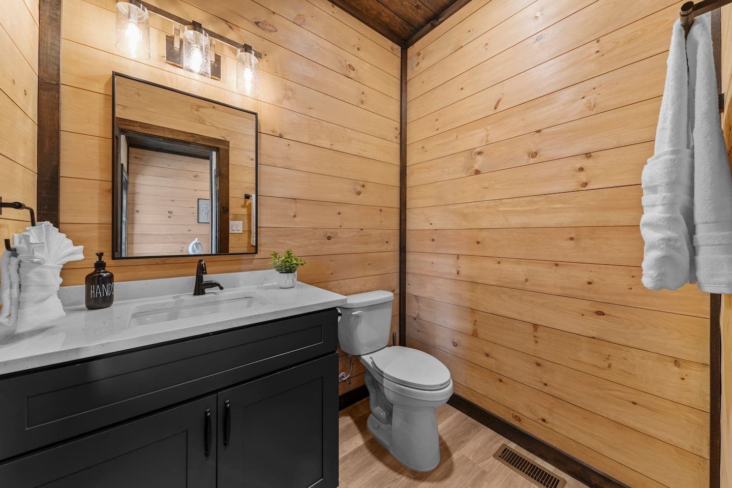 half bath on the main floor