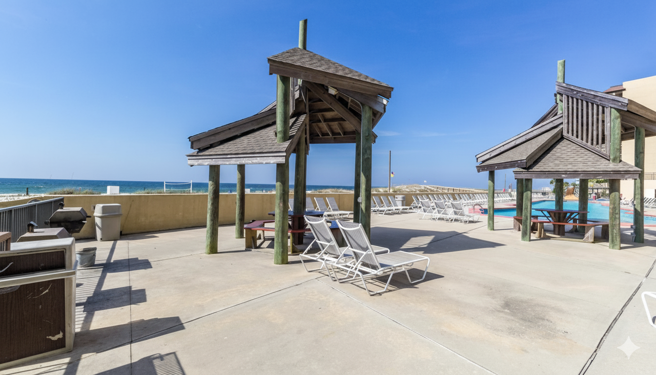 The perfect spot for a casual lunch or a sunset cookout! Our shaded gazebo and grilling stations provide a comfortable gathering area where you can relax with family and friends and enjoy the