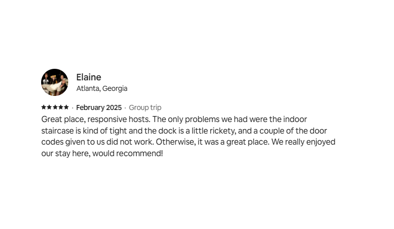 Check out what makes our property 5-star worthy!