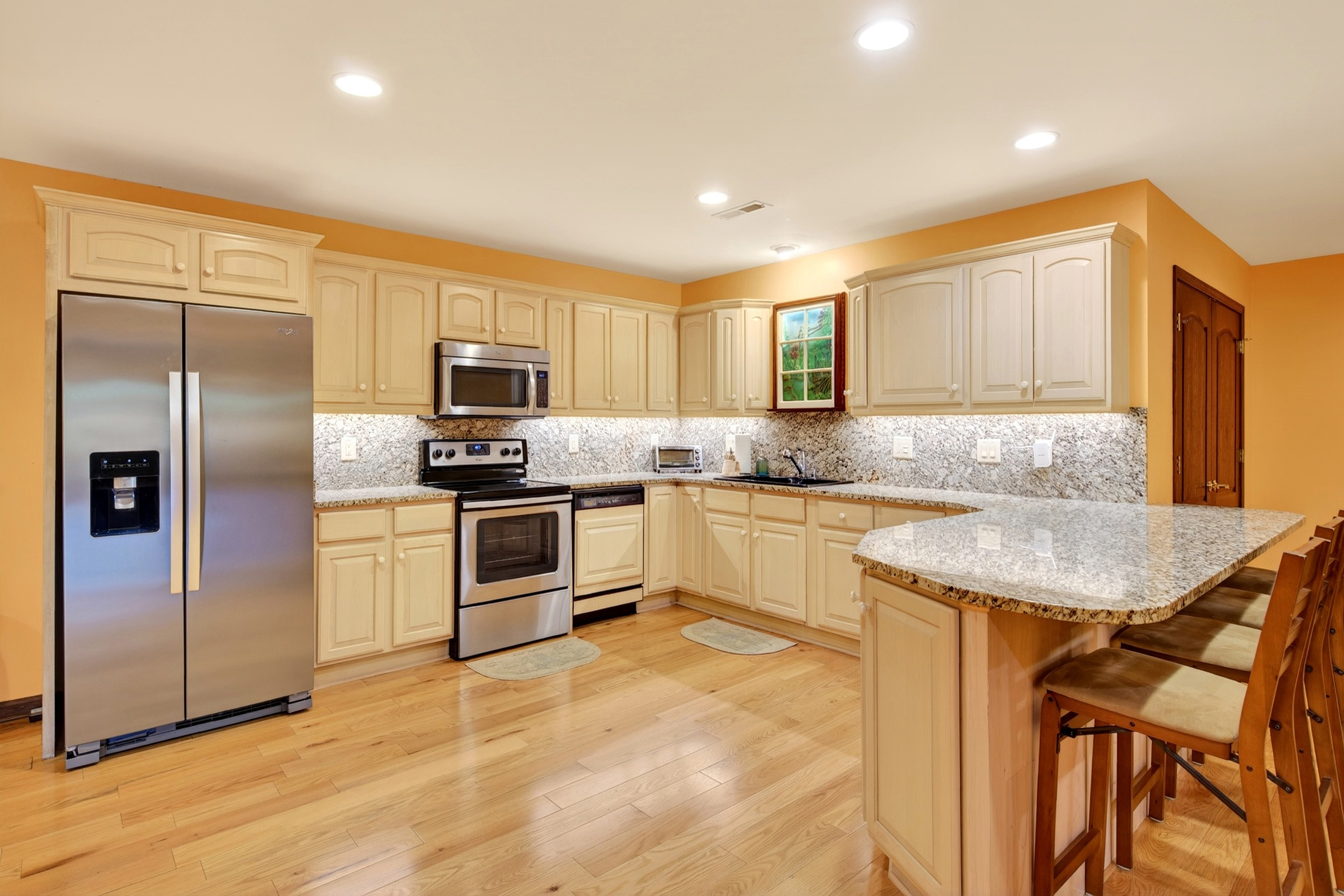 Lower level kitchen
