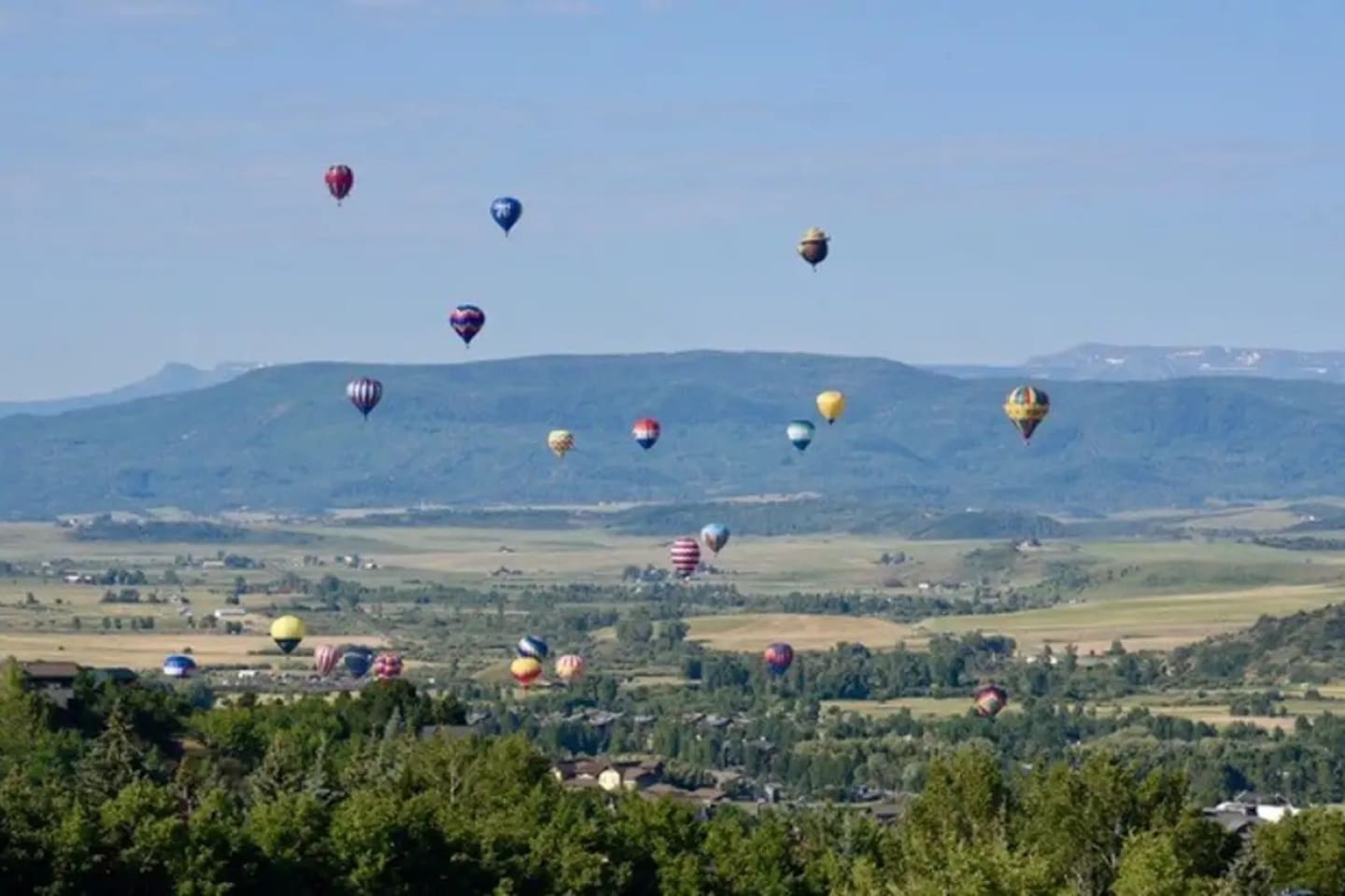 View of Balloon Rodeo from the Home
