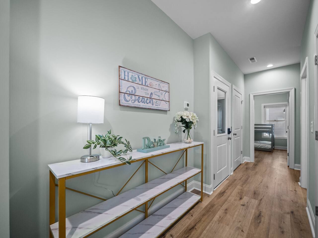 Entryway on first floor