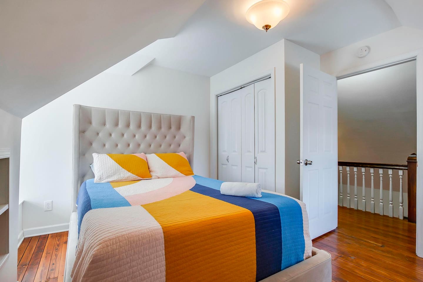 BR 3, Queen Bedroom on upper level.