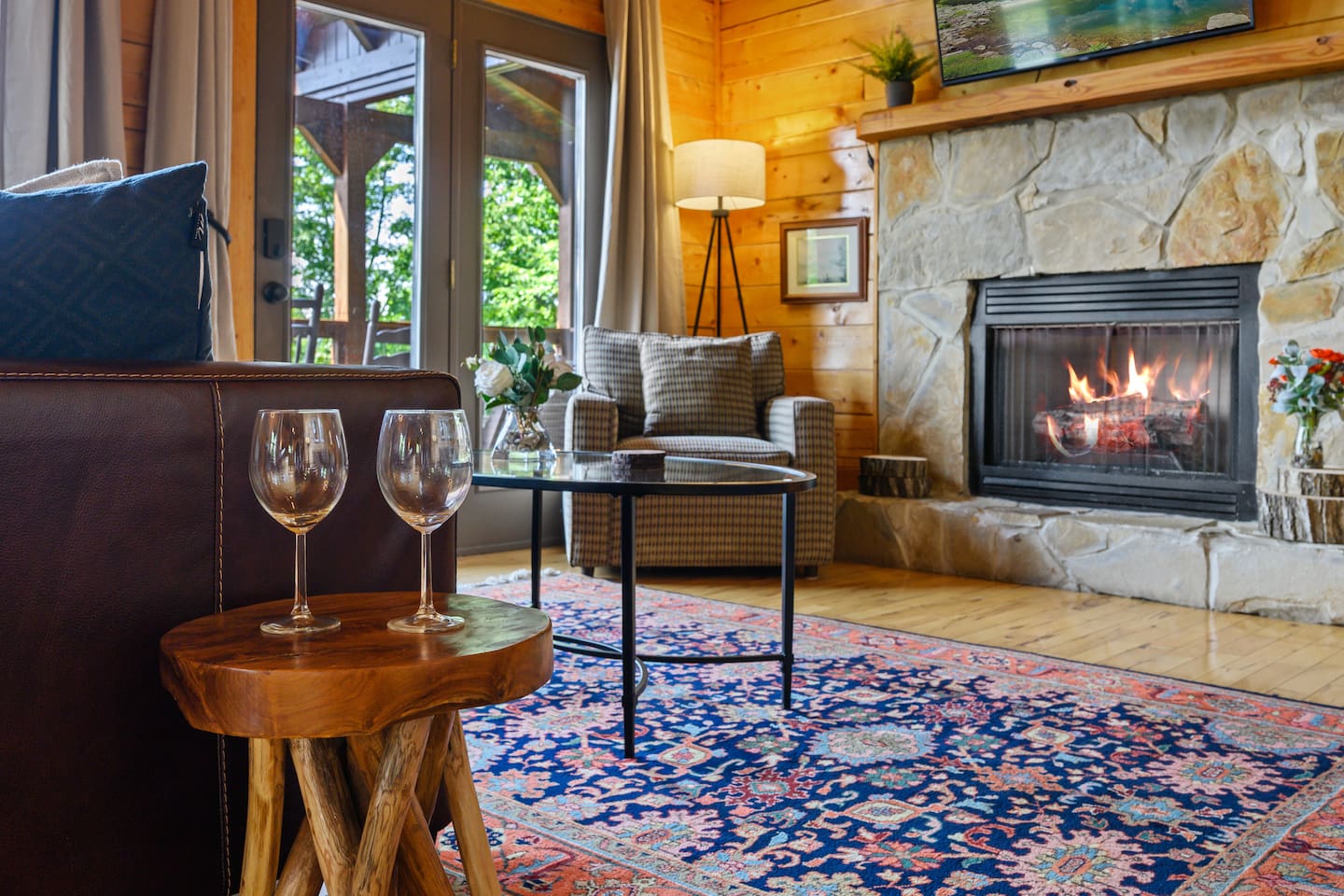 Cozy...with a view