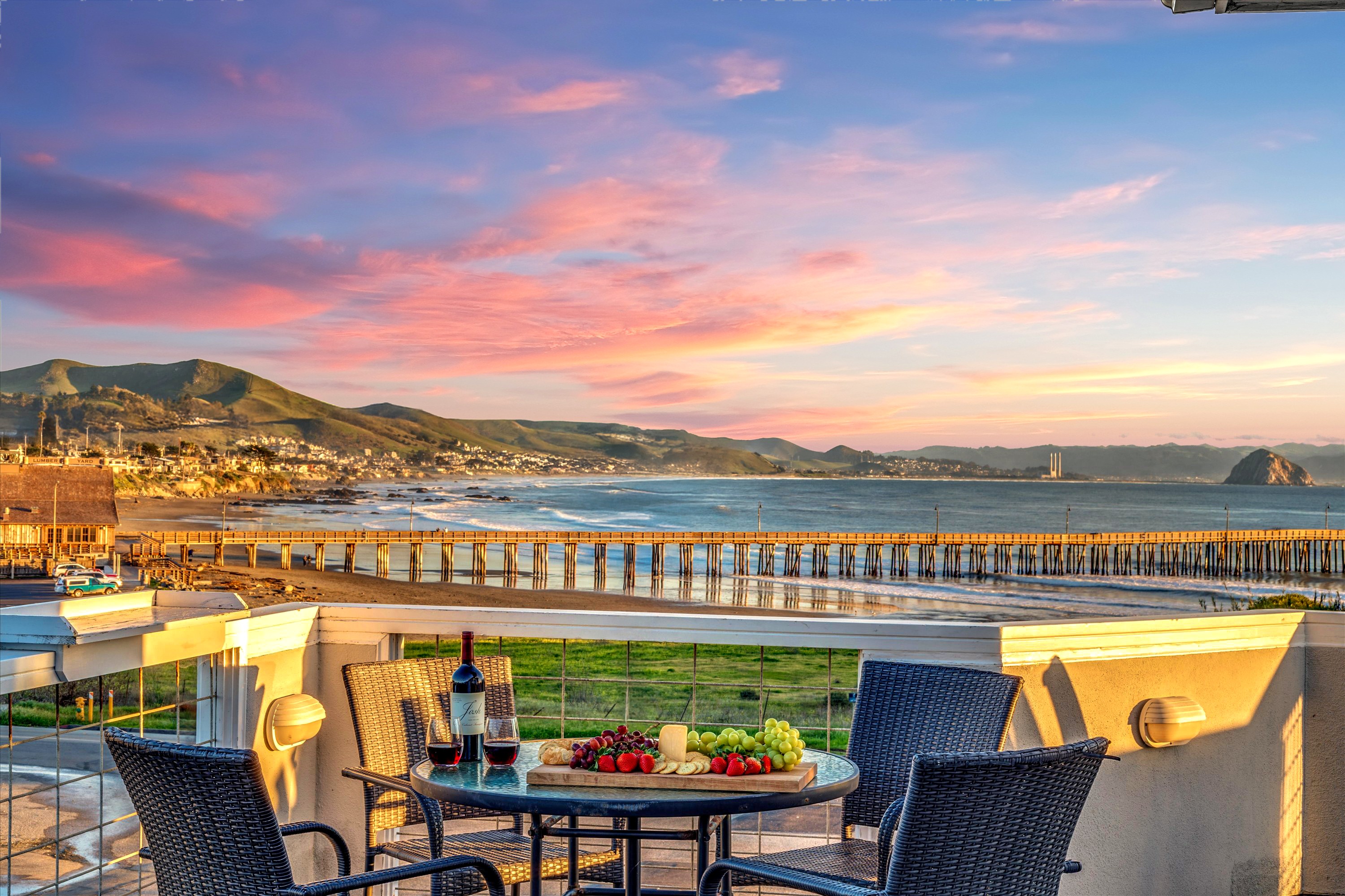 Where the best conversations happen. Cozy nights, amazing ocean views, and room for the whole crew to gather and watch the sunset.