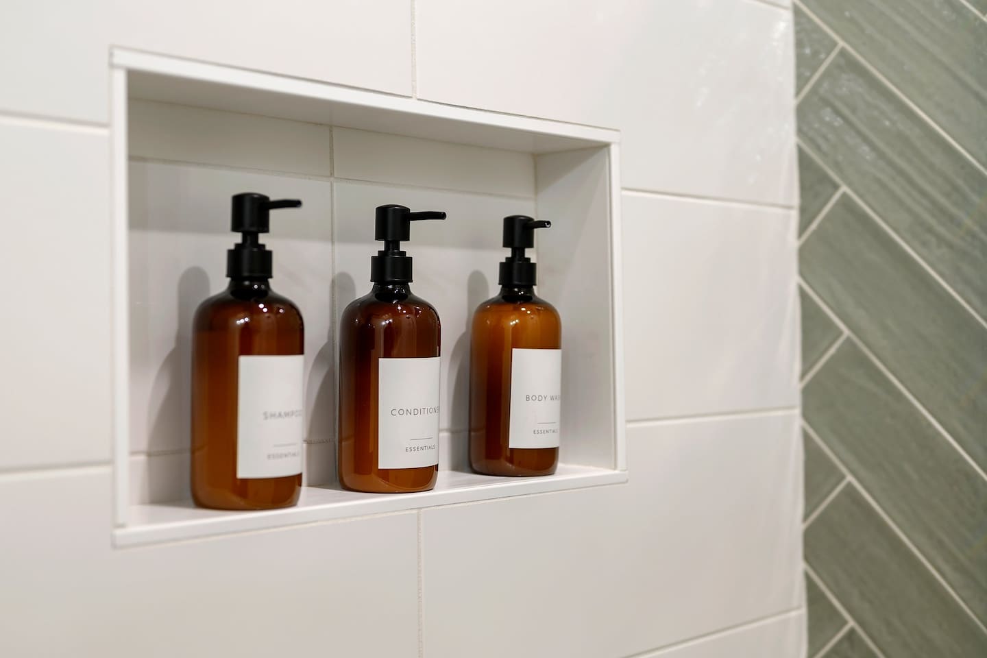 We have the essentials ready for you. We provide Shampoo, COnditioner and Body Wash.