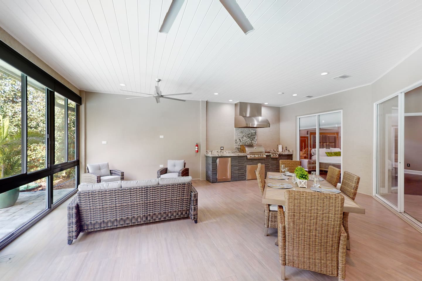 Outdoor Kitchen Area