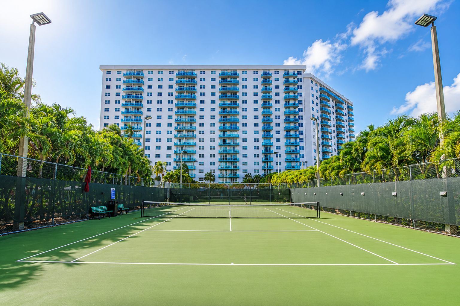 Tennis courts 